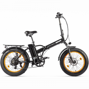 Электровелосипед электрофэтбайк VOLTECO CYBER Черно-оранжевый