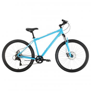 Велосипед Stark'22 Respect 27.1 D Microshift синий/белый 18"