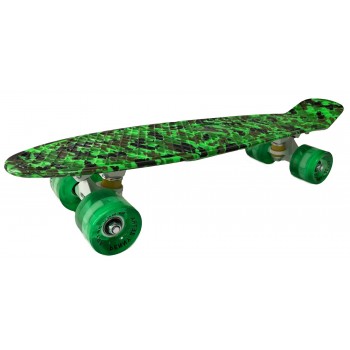 Пенни Борд с рисунком Zippy skateboards Ultra Led Камуфляж