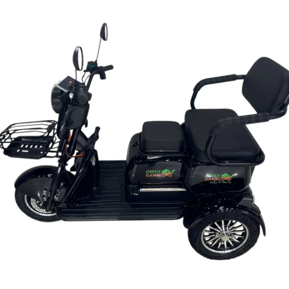 Электротрицикл GreenCamel Фродо X7 PRO V2 (60V20Ah 800W R10) дифференциал 1